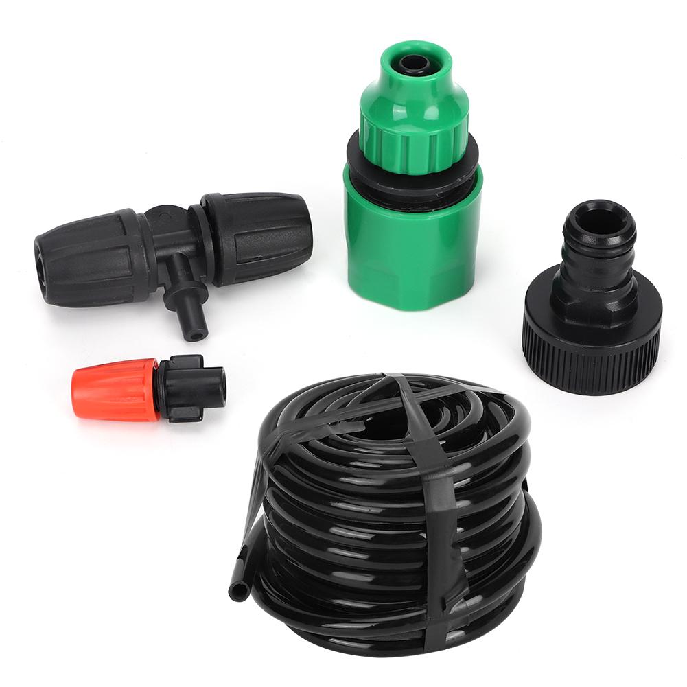 10m DIY Automatic Watering Set Garden Plant Flower Irrigation Atomizing Kit with Nozzle
