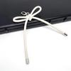 Fashioanble Bowknot Keyring Keychain Alloy Bag Ornamen Versatile Phone Pendant Accessory for Various Occasion