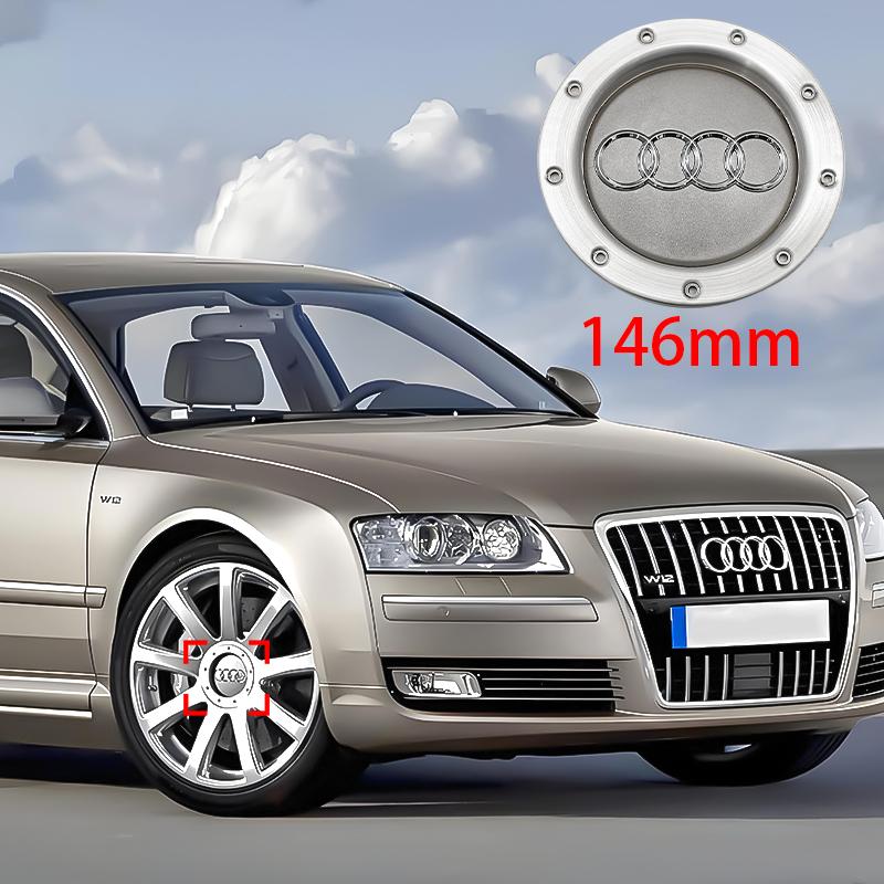 ABS Car Wheel Center Hub Caps Badge Rim Hub cap 8N0601165A Accessories For 6s Sline A3 A4 A5 S6 S8 TT A8 Quattro Emblem 4Pcss6