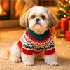 Christmas Dog Clothes Teddy Dog Sweater Winter Outfit Small Medium Size Dog Puppy Clothes Autumn Winter Fur Coat for Dogs