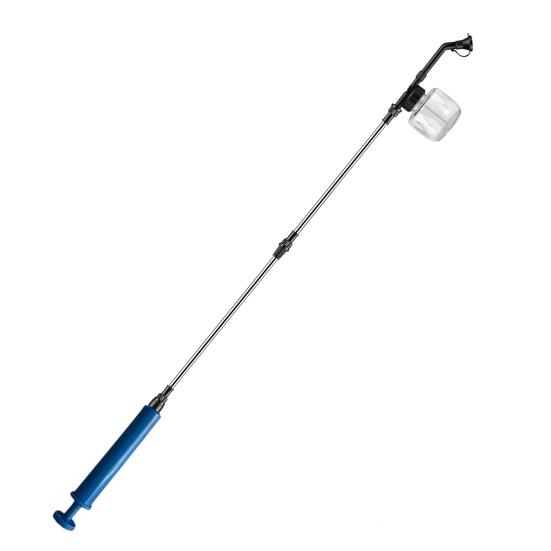 Diatomaceous Earth Powder Duster Garden Powder Dispenser Puffer Sprayer with Telescopic Extension Rod