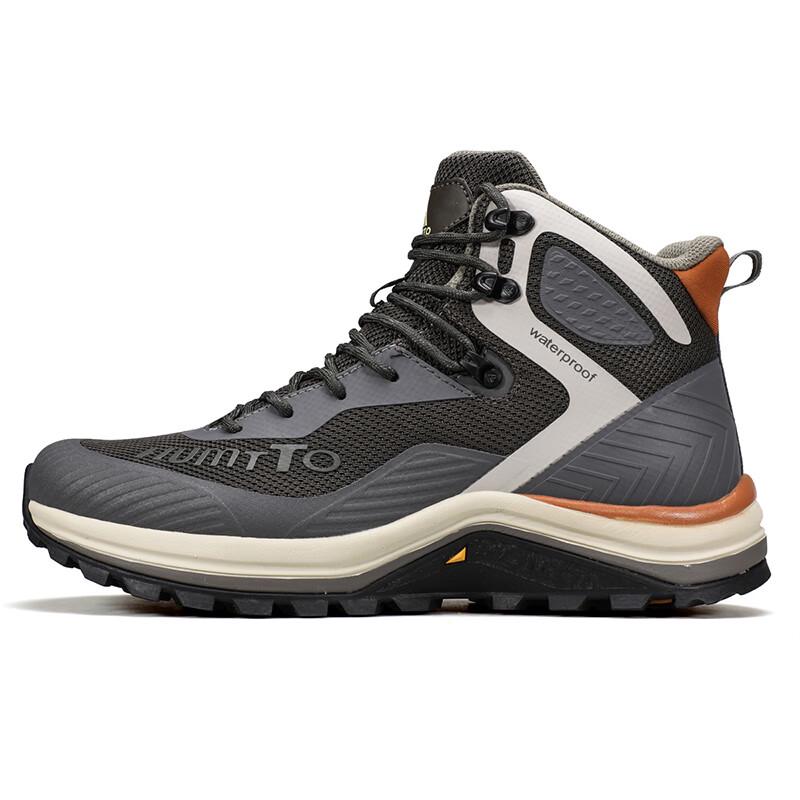 

HUMTTO Men s Waterproof High-Top Hiking Boots 42