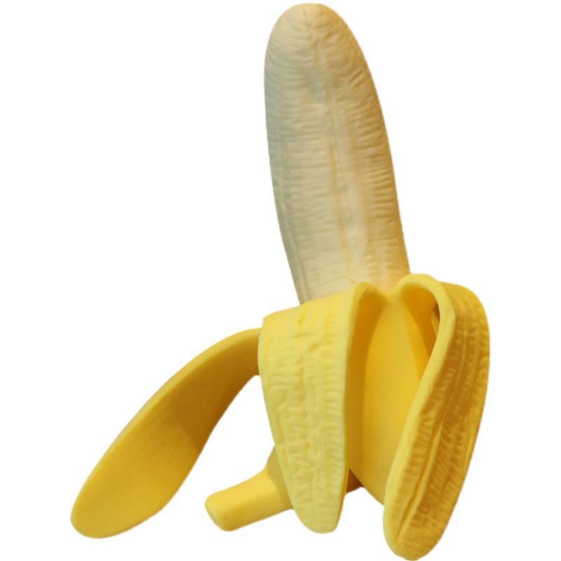 Fun Banana Stress Relief Toy For Kids, Teens Squeeze, Vent, And Play!