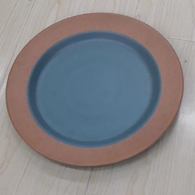 DM Demei Chinese Floral Flat Plate
