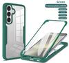 For Samsung Galaxy A56 5G Case 360 Full Body Screen Protector Transparent Cases For Galaxy A56 Shockproof Phone Cover