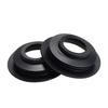 New 2 X Black Rubber Car Off-Road LED Headlight Retrofit Housing Seal Cap Dust Cover