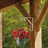 2Pcs Iron Art Flowerpot Stand Metal Plant Shelf for Home Office Balcony Garden Decor Space Saving Hanging Rack Bonsai Pot Holder