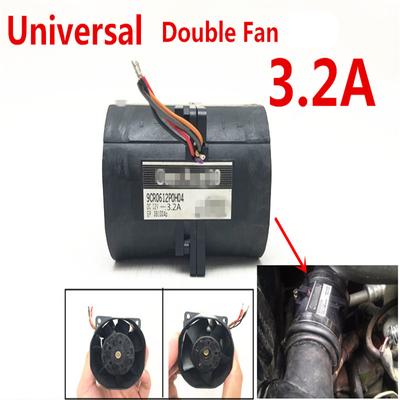 Elektrisk turbin Turbo Double Fläkt superladdare Boost Intake Fans SAN ACE60 3.2A