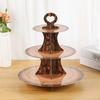 3 Tier Cardboard Cupcake Stand Cake Holder Tree Dessert Display Tray Party Decoration for Graduation