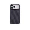 For Apple 17 ProMax Kevlar Carbon Brazing Pattern Phone Case for IPhone 16 Creative Anti Drop Half Pack Hard Case