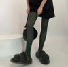 Run Resistant Solid Colored Semi Opaque Footed Tights High Waist Pantyhose Control Top Tights Halloween Cosplay Costume