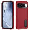 Coque robuste en silicone à armure lourde pour Google Pixel 9 /9 Pro / 9 Pro XL Robuste Protection Lourde avec Support Housse antichoc