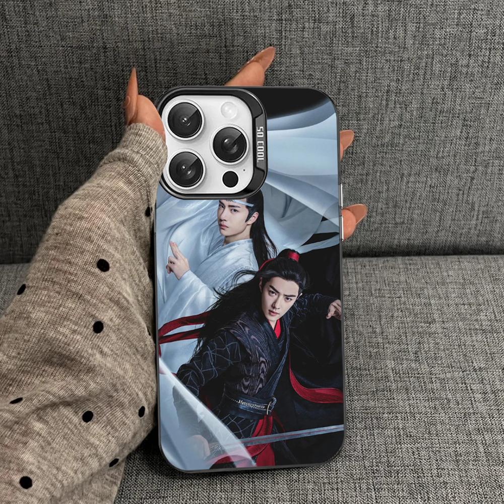 ChenQingLing The Untamed Wang Yibo XiaoZhan Phone Case For iPhone 16 15 14 13 12 11 Pro Max X XR 8Matte Shockproof Back Cover