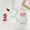 4th Generation Mini Clothes Snowman Christmas Suit with Small Nose and Heart Code Baby Clothes Are Cute.
