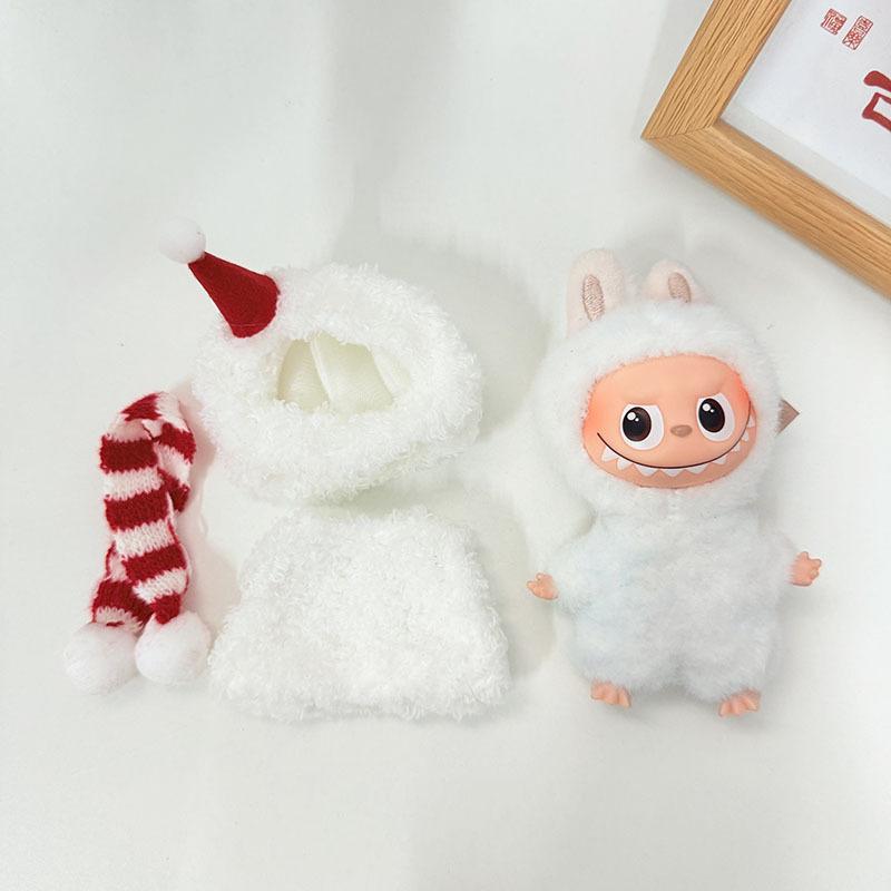 4th Generation Mini Clothes Snowman Christmas Suit with Small Nose and Heart Code Baby Clothes Are Cute.