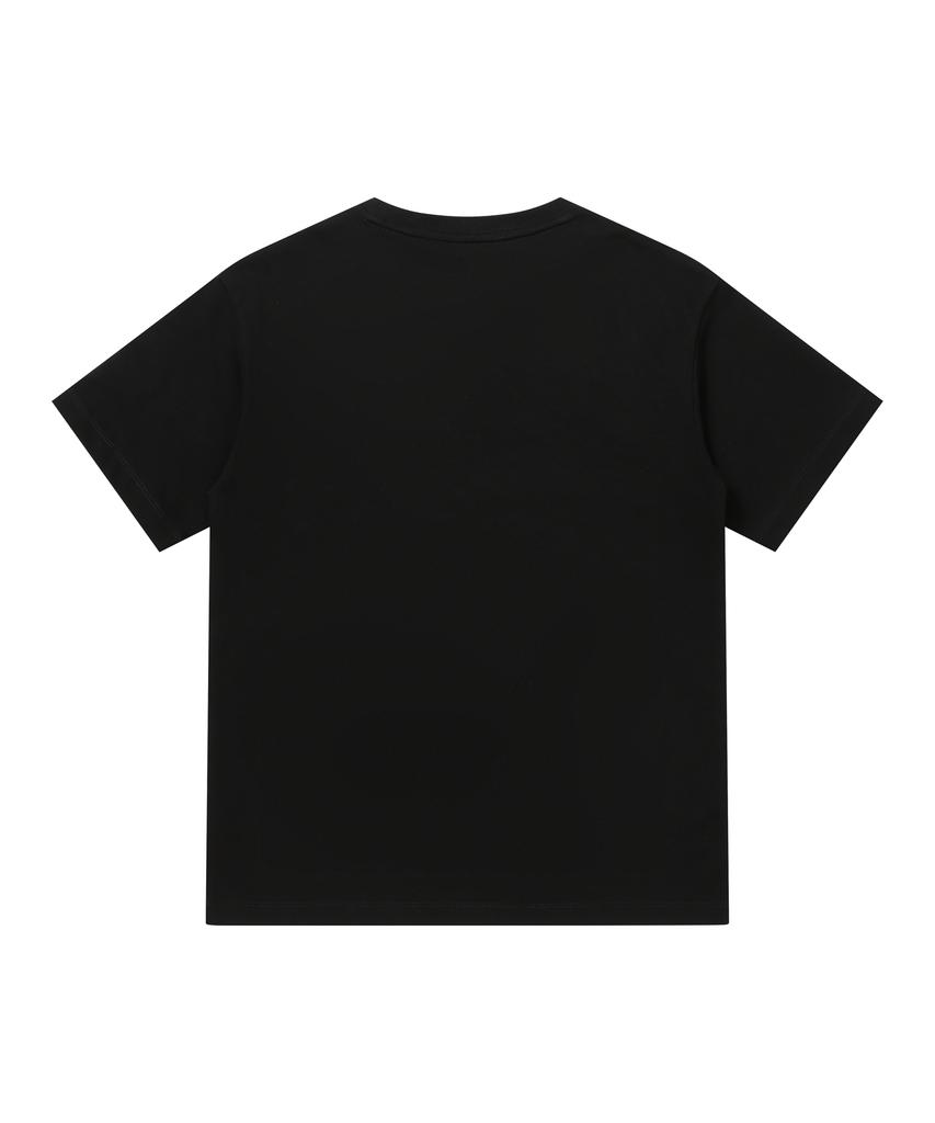 SOLEW Fruit Graphic Short Sleeve T-Shirt_Black