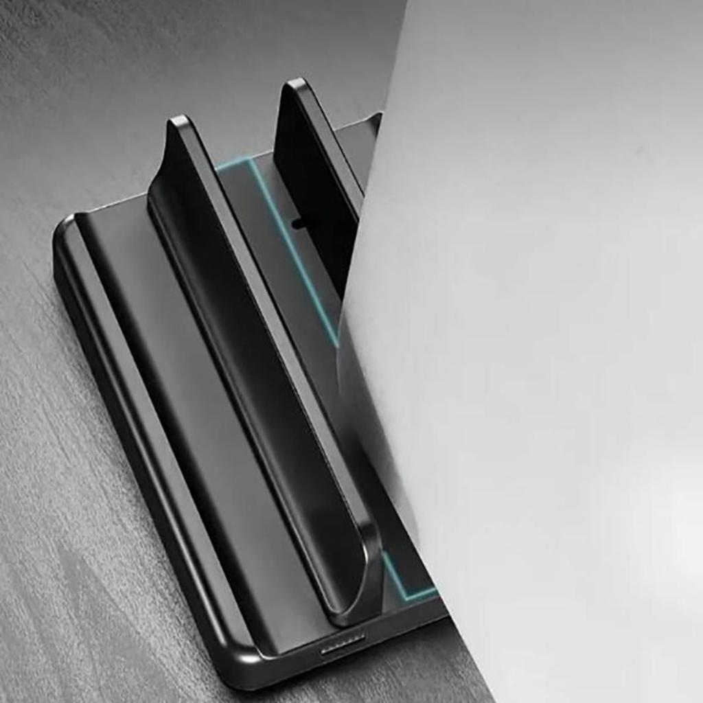 Office Laptop Stand Vertical Save Desktop Space Easy To Place Computer Accessories Scalable Width Office Desk Storage