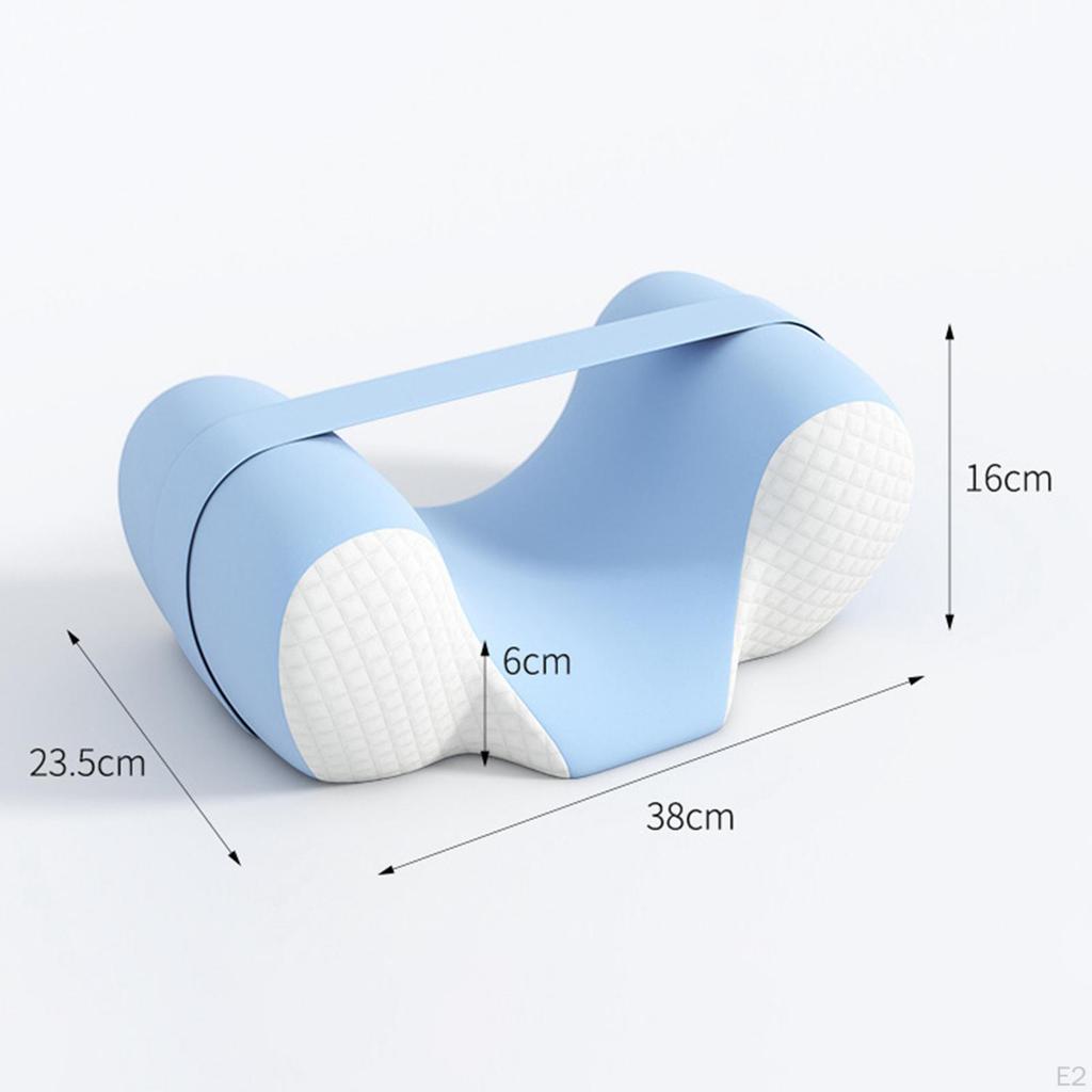 Back Sleeping Pillow Anti Wrinkle Antiside Ergonomic Practical Professional