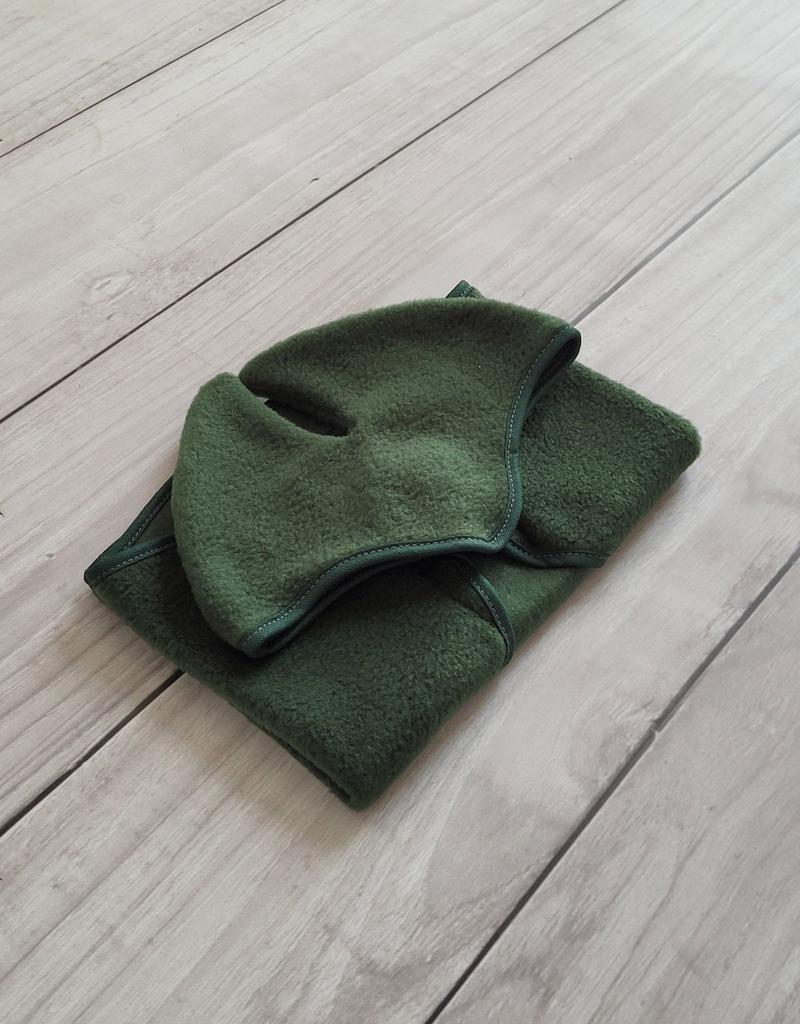 Hobby Horse A4 Set: Blanket + Earmuffs - Bottle Green