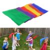 6Pcs Candy Color Square Dance Scarf Rhythm Scarves For Kids Children Movement Party Favors Magic Tricks Performance Props