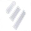 3pcs set DIY Rectangle Cat Claw Silicone Mould Epoxy Resin Jewelry Bookmark Craft with Hole