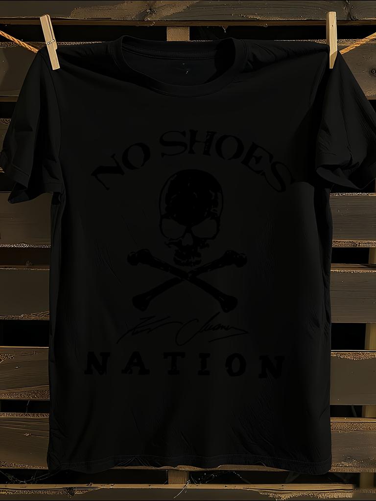 Kenny Chesney No Shoes Nation T-Shirt Mens Tshirt Womens Tshirts with Letters Print Short Sleeves T-Shirt Casual Street Tee Shirt Top