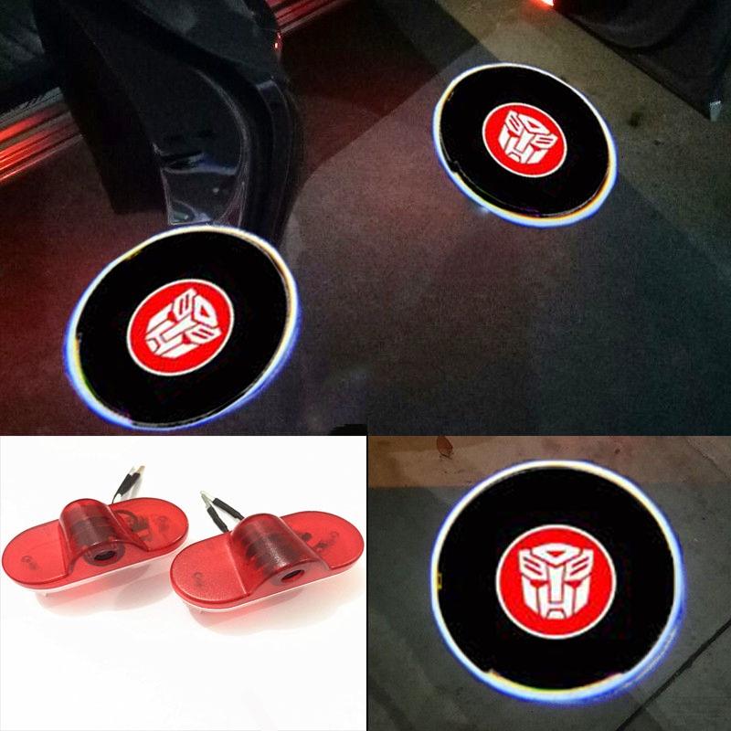 Led Laser 2pcs Car Door Ghost Shadow Welcome Projector Lights Car Styling