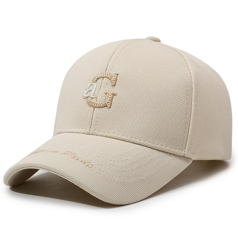 Polyester Embroidered Baseball Cap With Adjustable Fit For Outdoor Sun Protection Mens Fashion