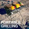 Uco Outdoor Camping Fire Pit Mini Flatpack Portable Grill & Fire Pit with Dedicated Storage Case 27172