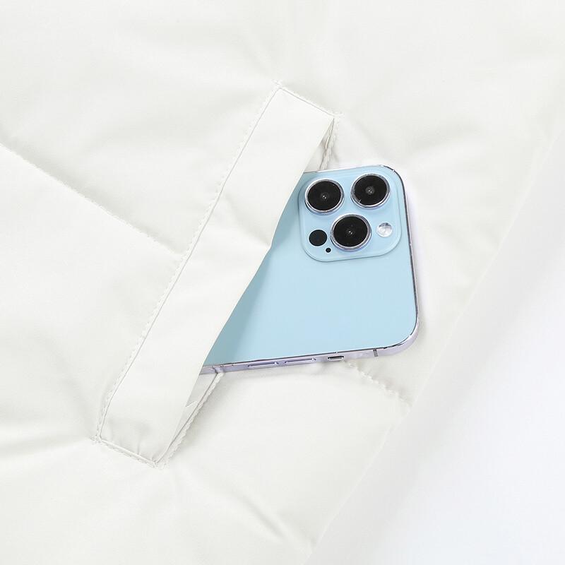 De Er Hui Men's Stand-Collar Padded Jacket