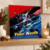 Greninja Custom Name Diamond Painting Personalized 5D Full Drill DIY Diamond Art Home Decor