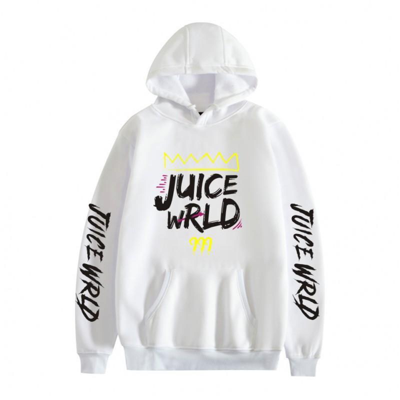 Juice WRLD Graphic Print Hooded Sweatshirt Unisex Oversized Streetwear Pullover Teens Fall