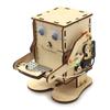 Robot Eating Coin Wood Diy Model Teaching Learning Stem Project Kit For Kid Science Experiment Education Toy Wooden Assemble Kit