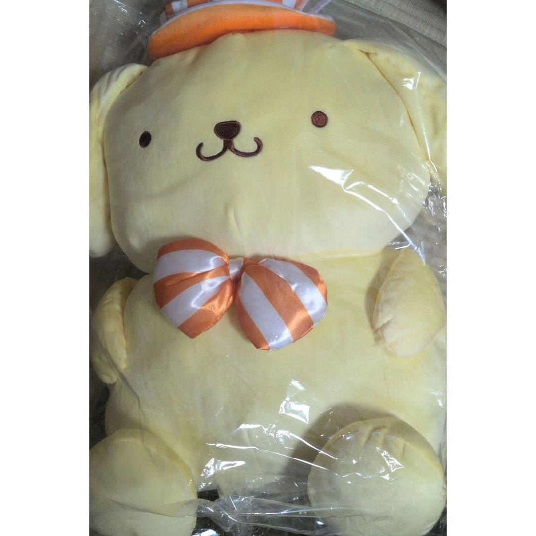 Sanrio lottery Pompompurin oversized stuffed toy winning lottery Sanrio stuffed toy