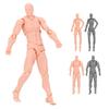 Figure Model PVC Action Figure Drawing Model Movable Joint Pedestal Support Artist Draw Painting Mod