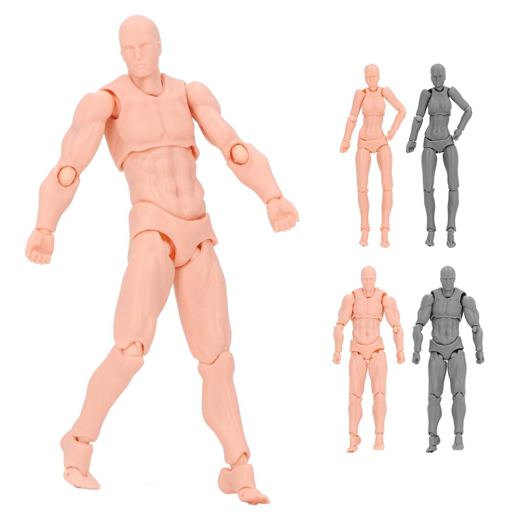 Figure Model PVC Action Figure Drawing Model Movable Joint Pedestal Support Artist Draw Painting Mod