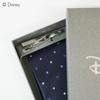 Disney Mickey Mouse Tie Tie Bar Set Navy Includes Tie Gift & (DN902516-2) Blue, Clip,