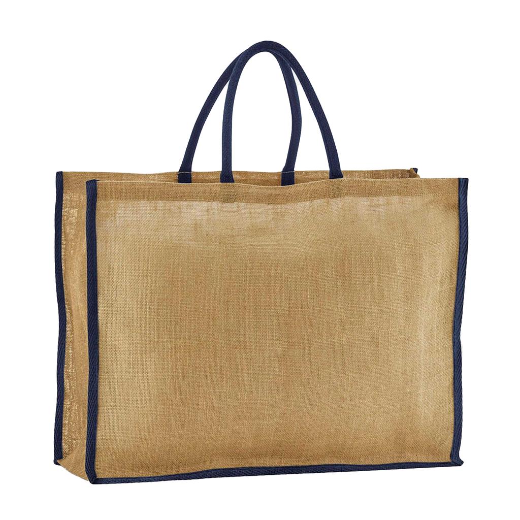 Westford Mill Market Starched Jute Tote Bag