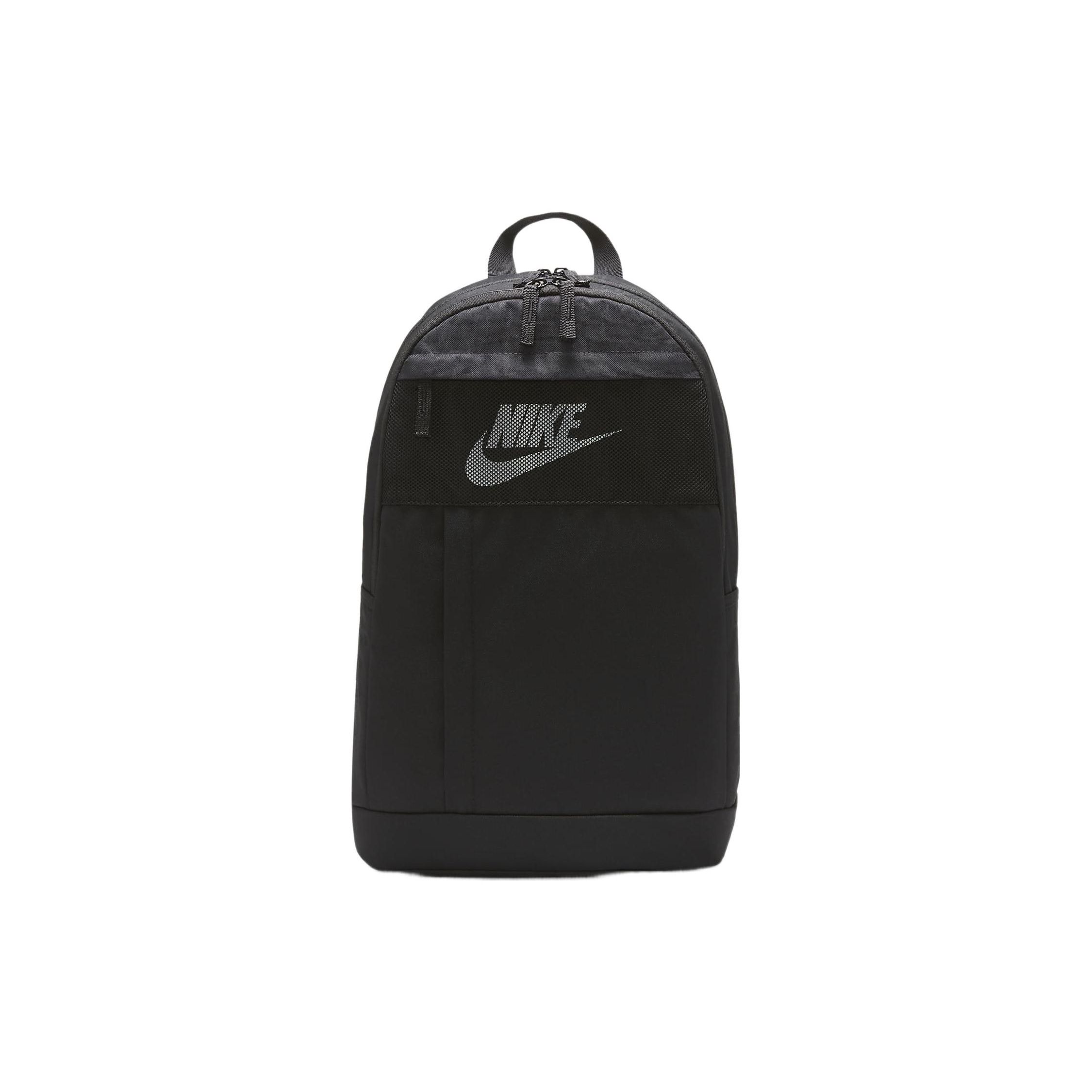 Nike Letter Logo Print Polyester Backpack Unisex Backpacks Black DD0562-010 Black
