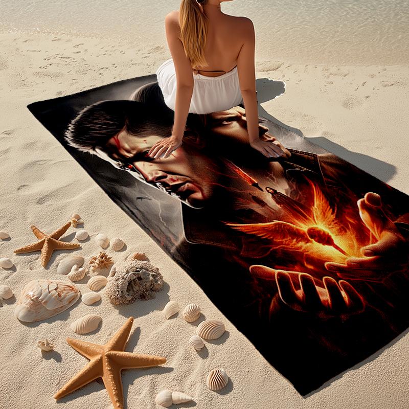 Supernatural Fashion Beach Towel: Ideal for Summer Adventures Soft, absorbent and quick drying suitable for swimming and bathing