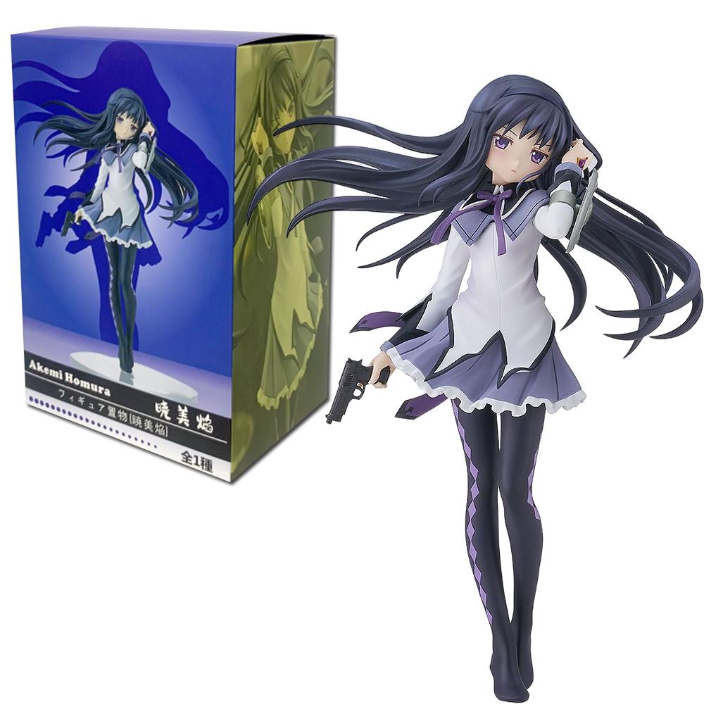 16CM Anime Akemi Homura Figure Magia Record Mahou Shoujo Madoka Magica Gaiden Pop Up Parade Toy Model Doll Action Figure