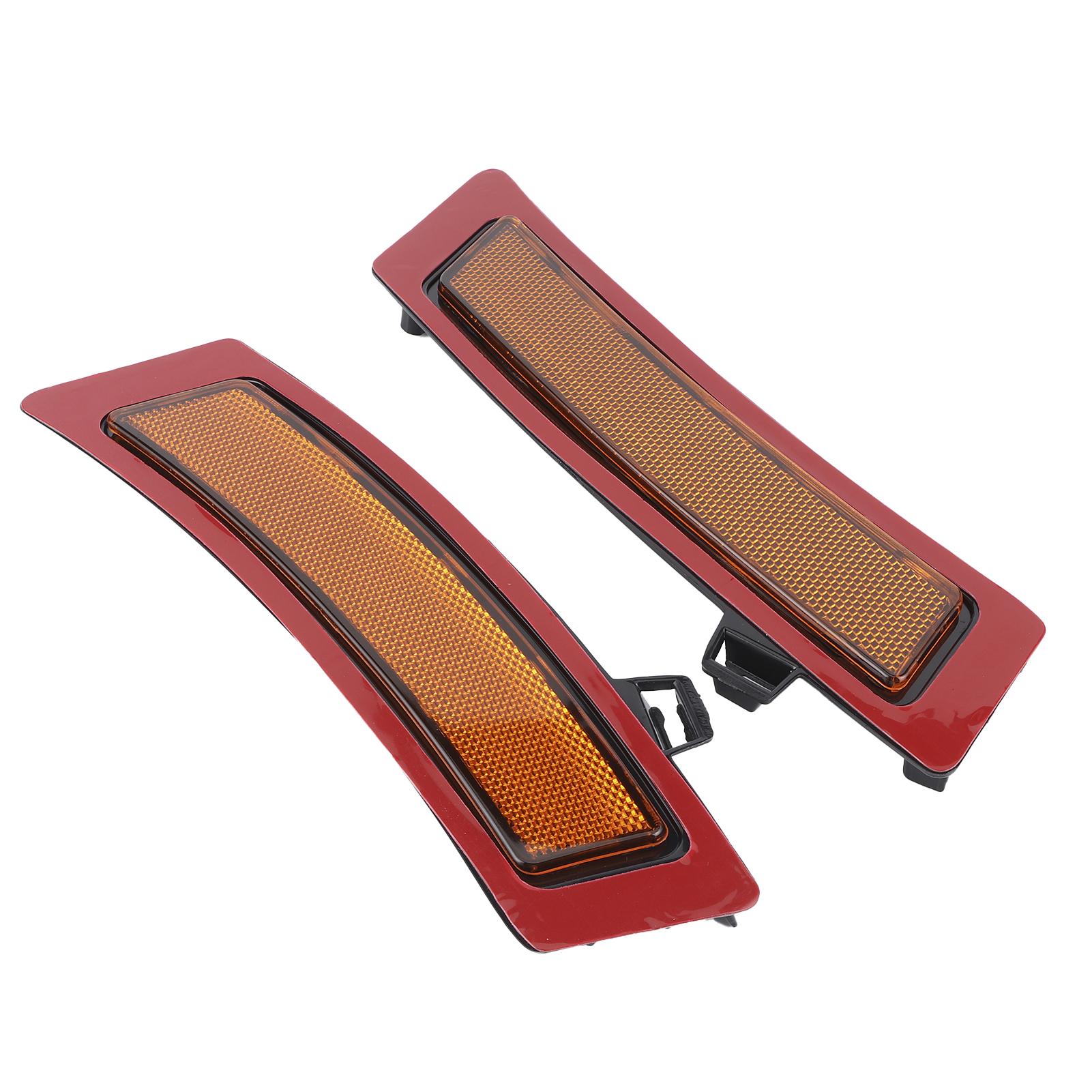 Front Bumper Left Right Reflector 63147274433 Fit for E70 X5 LCI 2011‑2013 Without Side View Camera