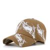 Hard Top Printed Cotton Baseball Cap Men Women Graffiti Duck Tongue Hat Casual Sun Shade Sunscreen Hat