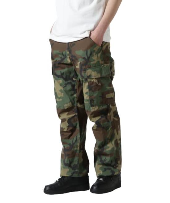 

AVIREX Long Pants COTTON LIP STOP FATIGUE PANTS Men s XL 384 Camo 783-3910013