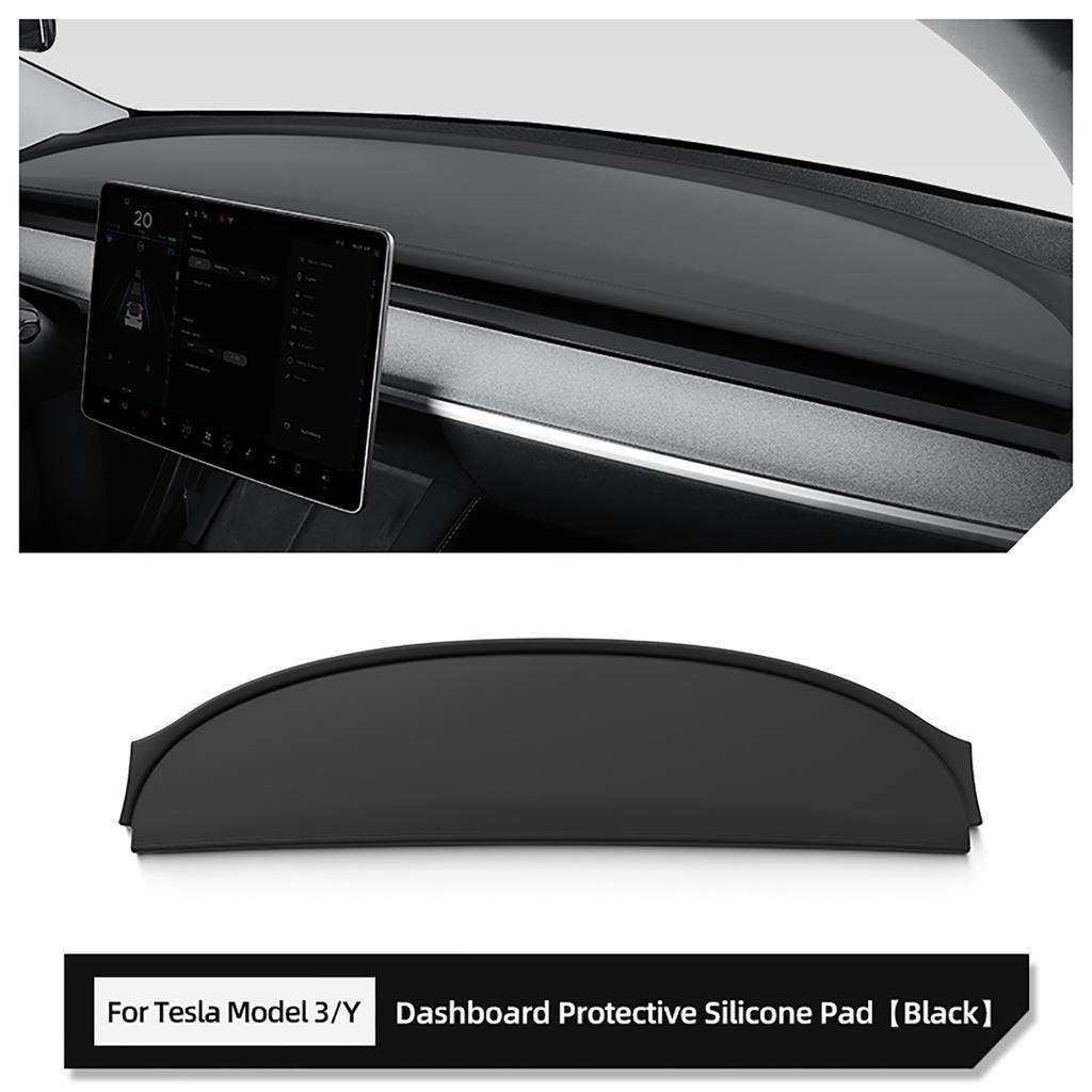 for Tesla Model Y 2025-2025 Car Dashboard Pad Protective Pad Interior Accessories Model3 2025-2025 Instrument Panel Proof Mat