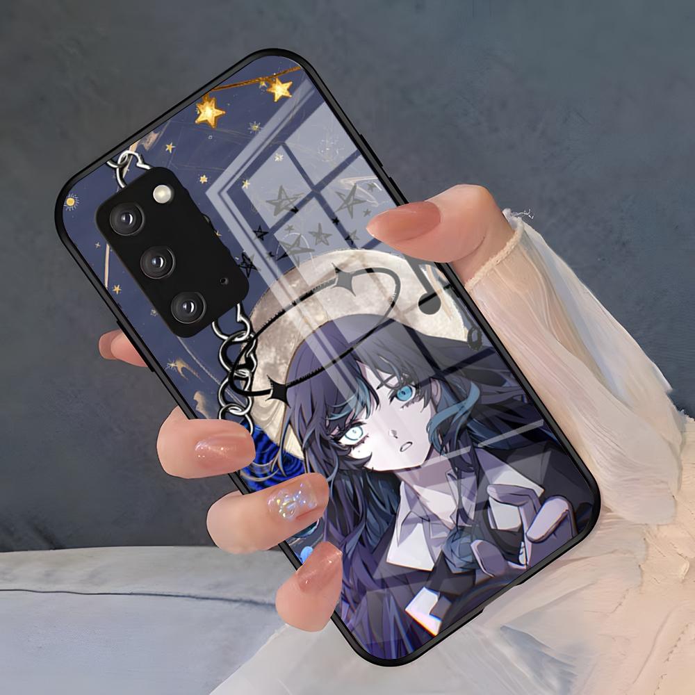 Cute A-Ado Phone Case For Samsung S26 S25 Plus S20 S20 Plus S22 Ultra S23 FE S21 Plus S21 Ultra Glass Cover