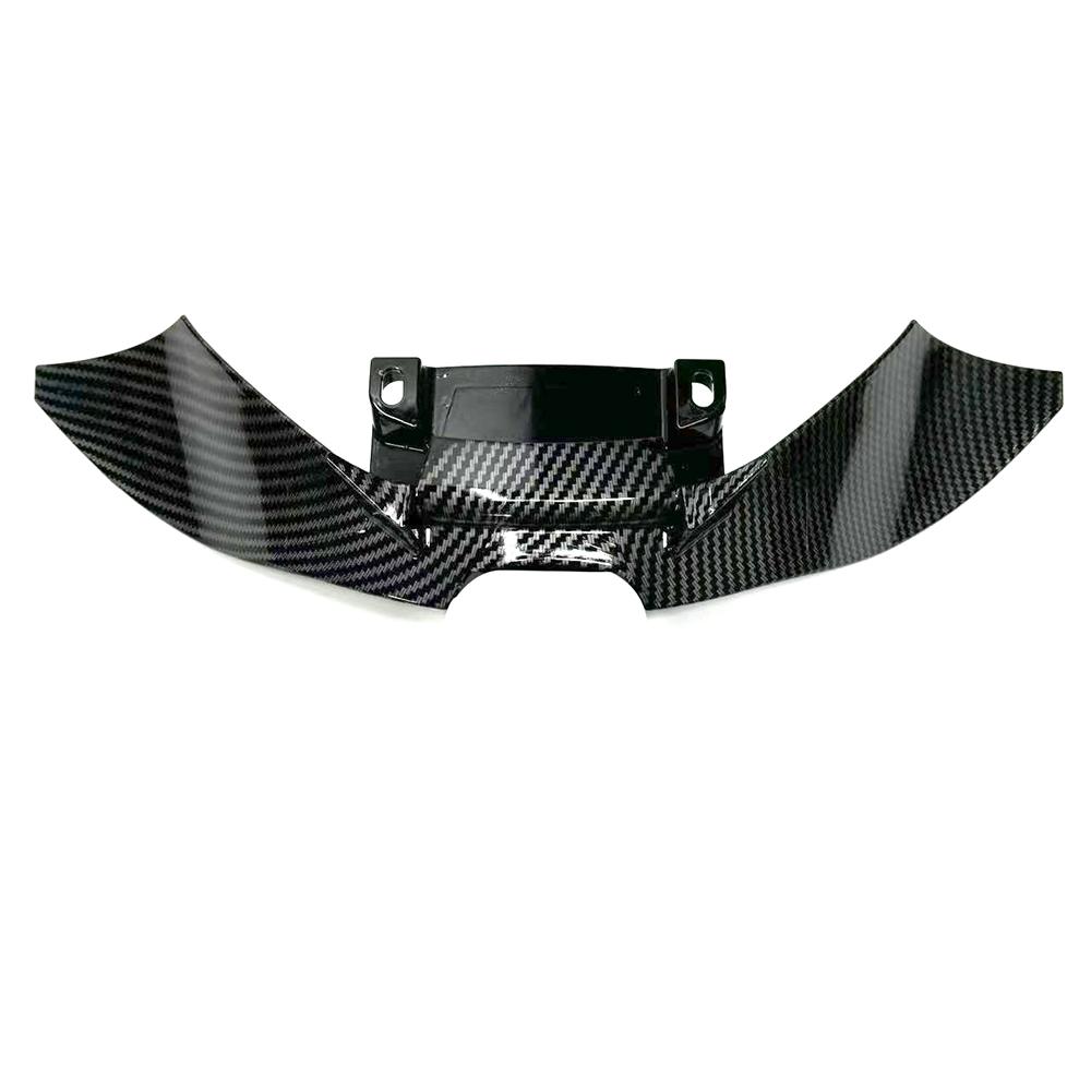 For YAMAHA R7 2022-2025 Motorcycle Beak Winglet Downforce Naked ABS Plastic Frontal Spoilers Front Lower Lip Spoiler Fixed Wing