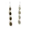 Les Trésors De Lily [E4187] - Boucles 'Cristal Palace' Gris