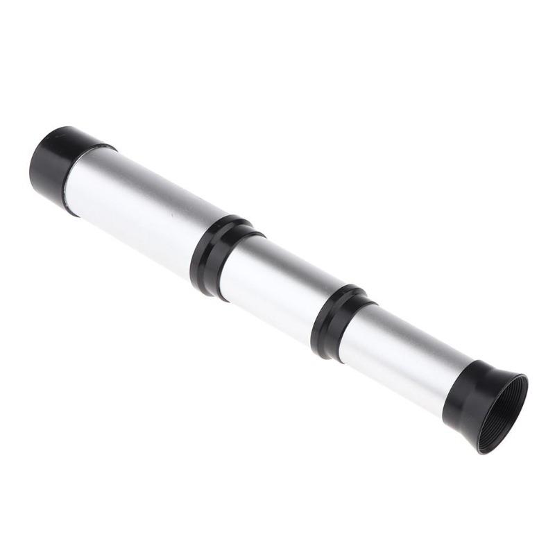 

1 шт. Детский монокулярный телескоп Водонепроницаемый ручной телескоп Для кемпинга на открытом воздухе Увеличение Охотничий телескоп серебряный