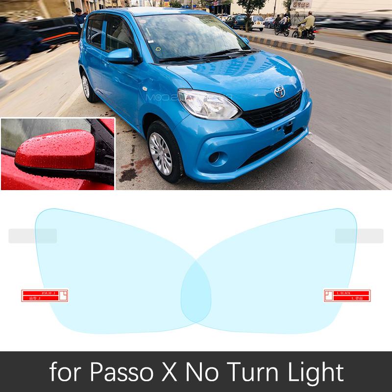 for Toyota Passo X Moda Daihatsu Boon M700 2017 2018   Full Cover Rearview Mirror Rainproof Anti Fog Film Accessories
